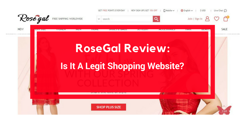 RoseGal Review: Is It A Legit Shopping Site Or Scam ...
