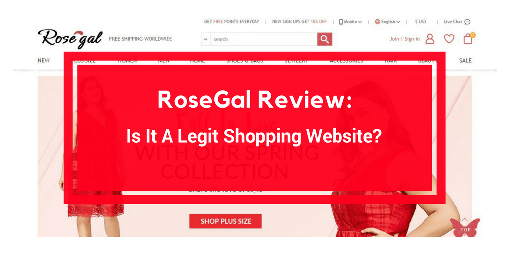 RoseGal Review: Is It A Legit Shopping Site Or Scam? - More Real Reviews