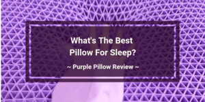 purple pillow review