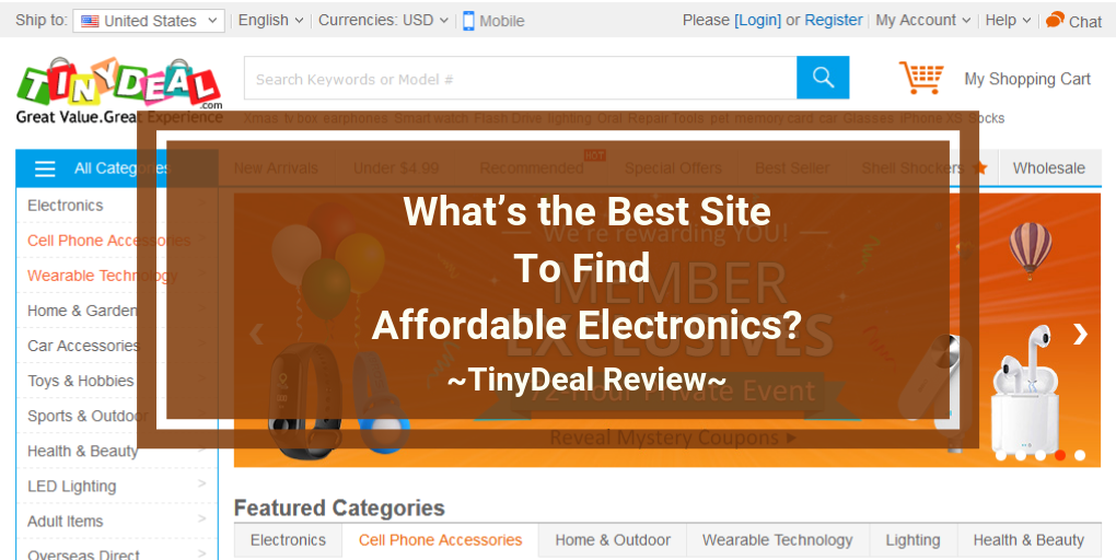 TinyDeal Review TinyDeal Review
