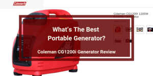 Coleman CG1200i Generator Review