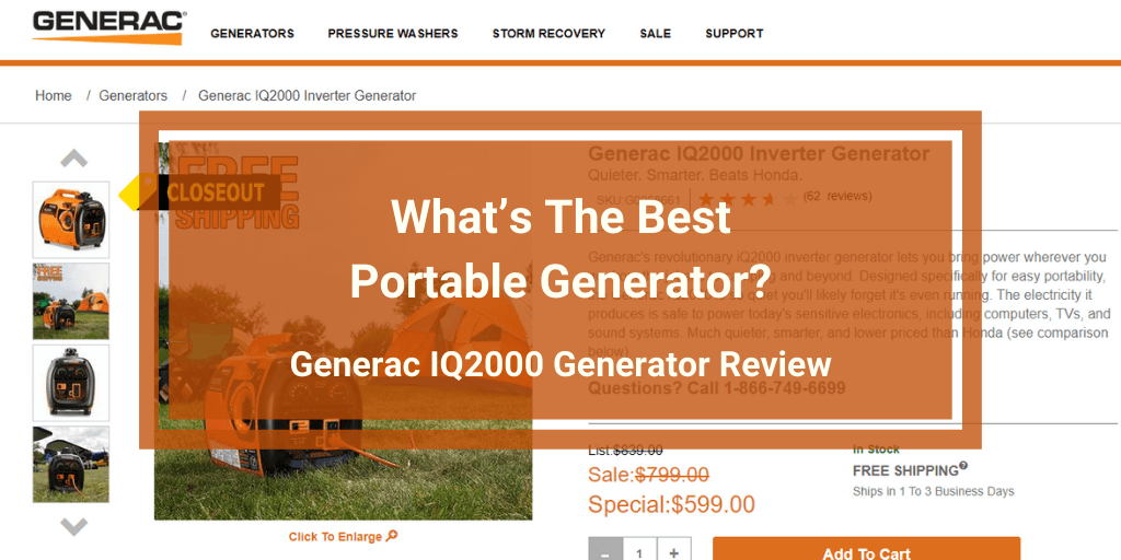 Generac IQ2000 Inverter Generator Review