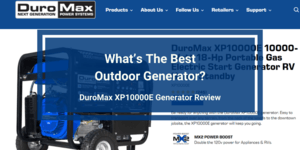 DuroMax XP10000E Generator Review